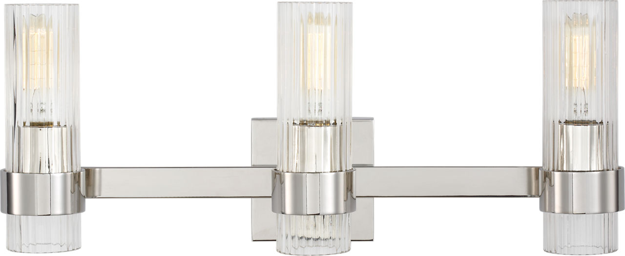 Visual Comfort Geneva 3-Light Vanity Sconce | CV1023 | Studio Collection