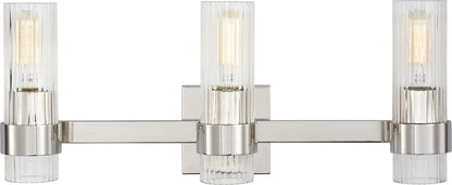 Visual Comfort Geneva 3-Light Vanity Sconce | CV1023 | Studio Collection