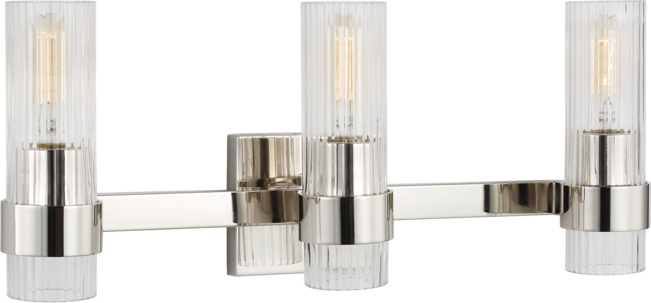 Visual Comfort Geneva 3-Light Vanity Sconce | CV1023 | Studio Collection