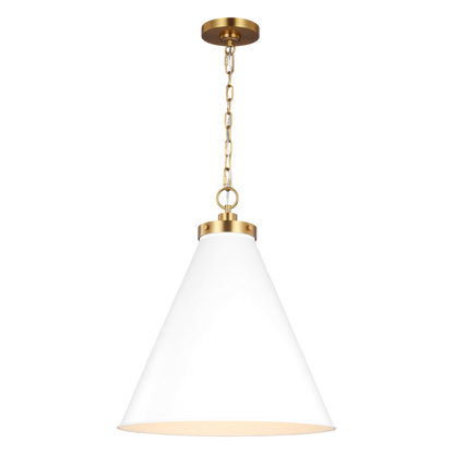 Wellfleet Large Cone Pendant