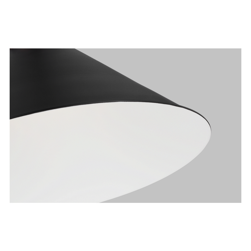 Wellfleet Wide Cone Pendant
