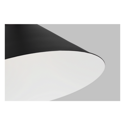 Wellfleet Wide Cone Pendant