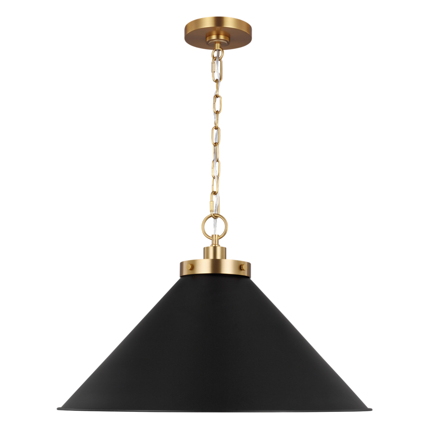 Wellfleet Wide Cone Pendant