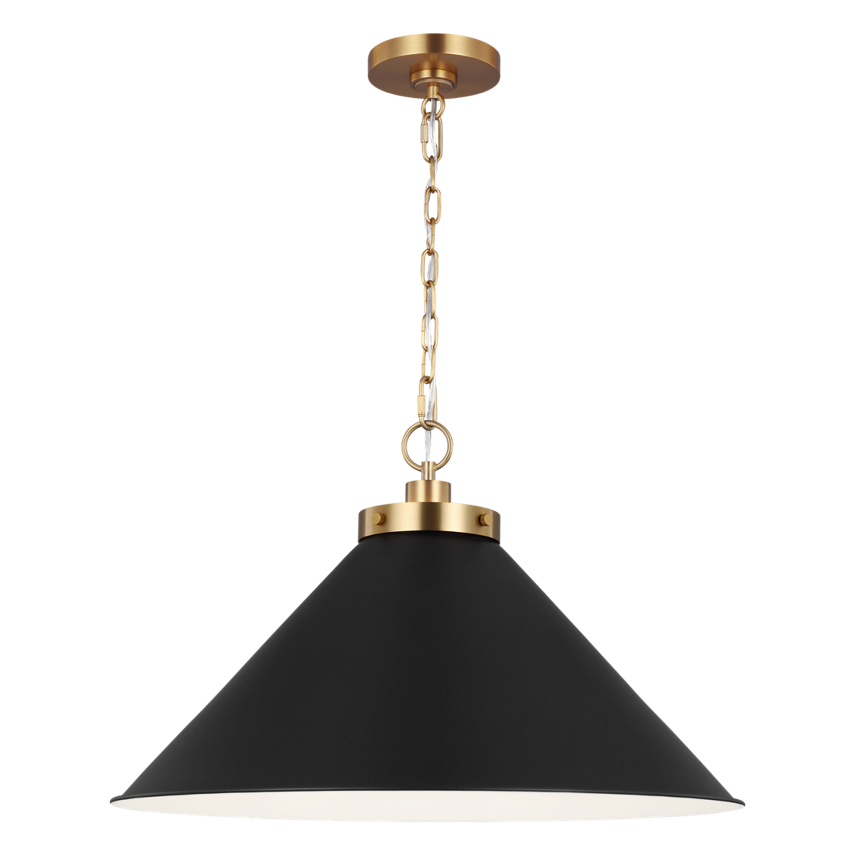 Wellfleet Wide Cone Pendant