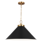 Wellfleet Wide Cone Pendant