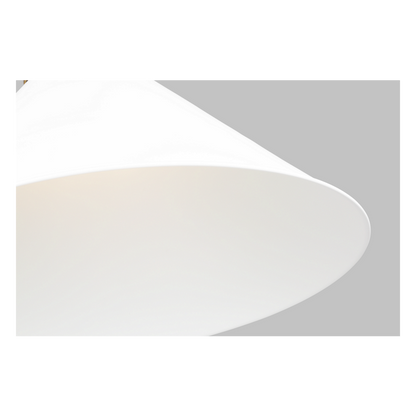 Wellfleet Wide Cone Pendant