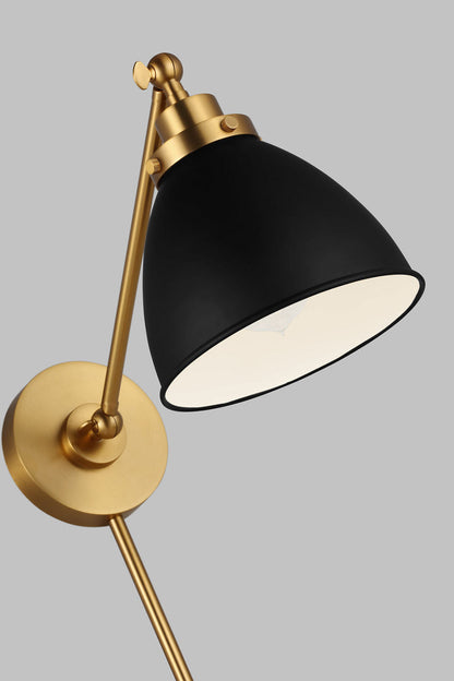 Wellfleet One-Arm Dome Sconce
