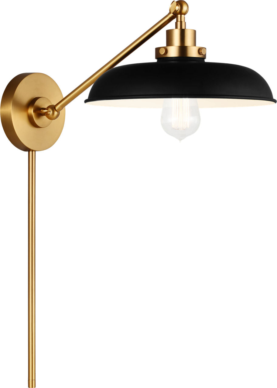 Wellfleet One-Arm Wide Sconce