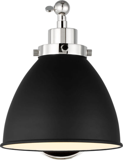 Wellfleet One-Arm Dome Sconce