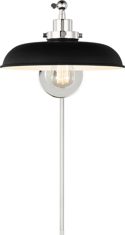 Wellfleet One-Arm Wide Sconce