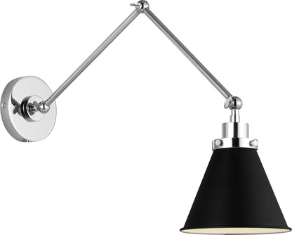 Wellfleet Two-Arm Cone Sconce