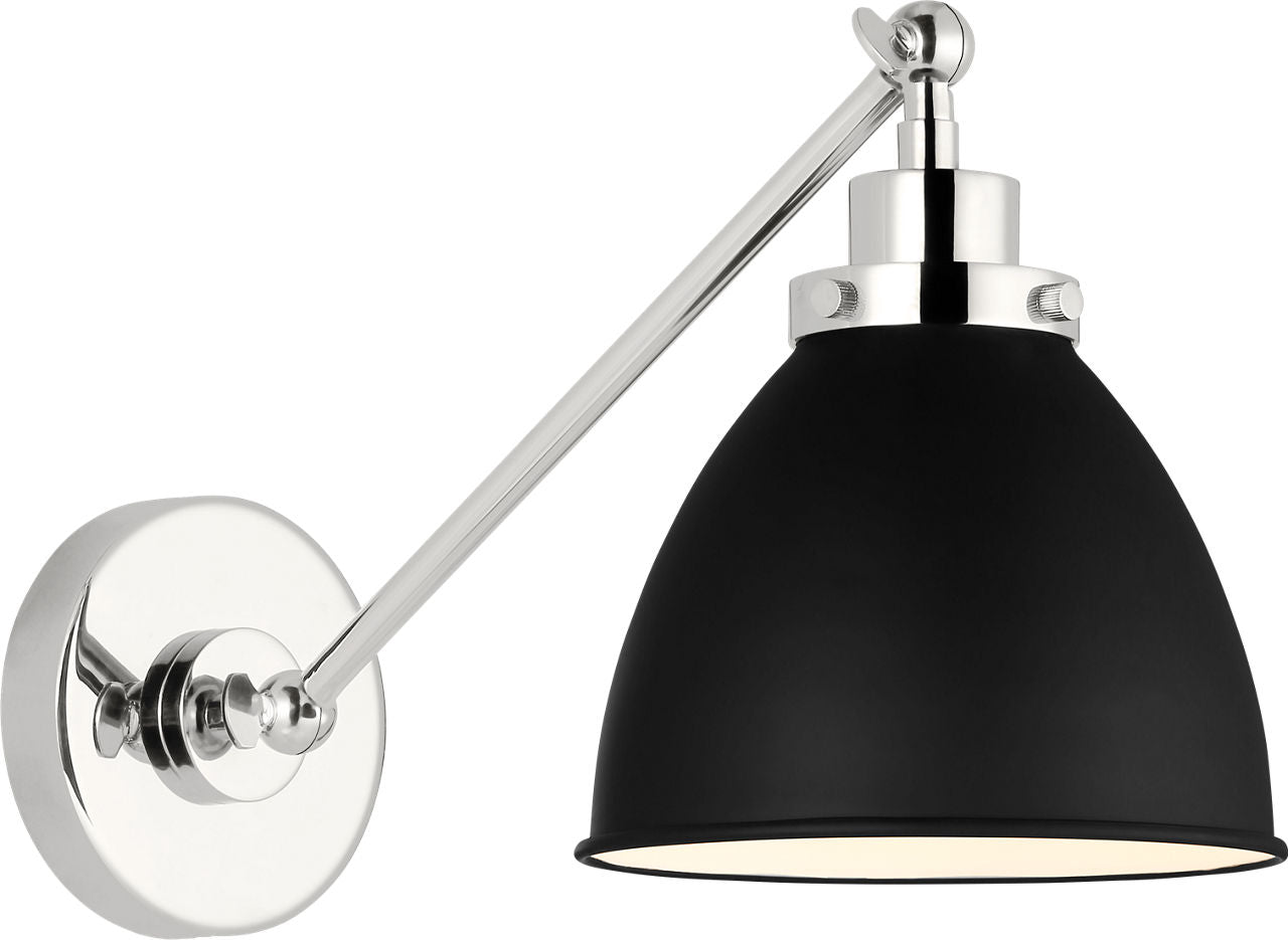 Wellfleet One-Arm Dome Sconce
