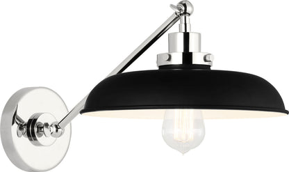 Wellfleet One-Arm Wide Sconce