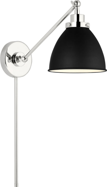 Wellfleet One-Arm Dome Sconce