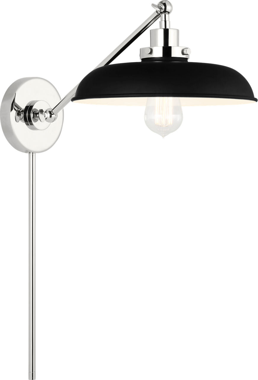 Wellfleet One-Arm Wide Sconce