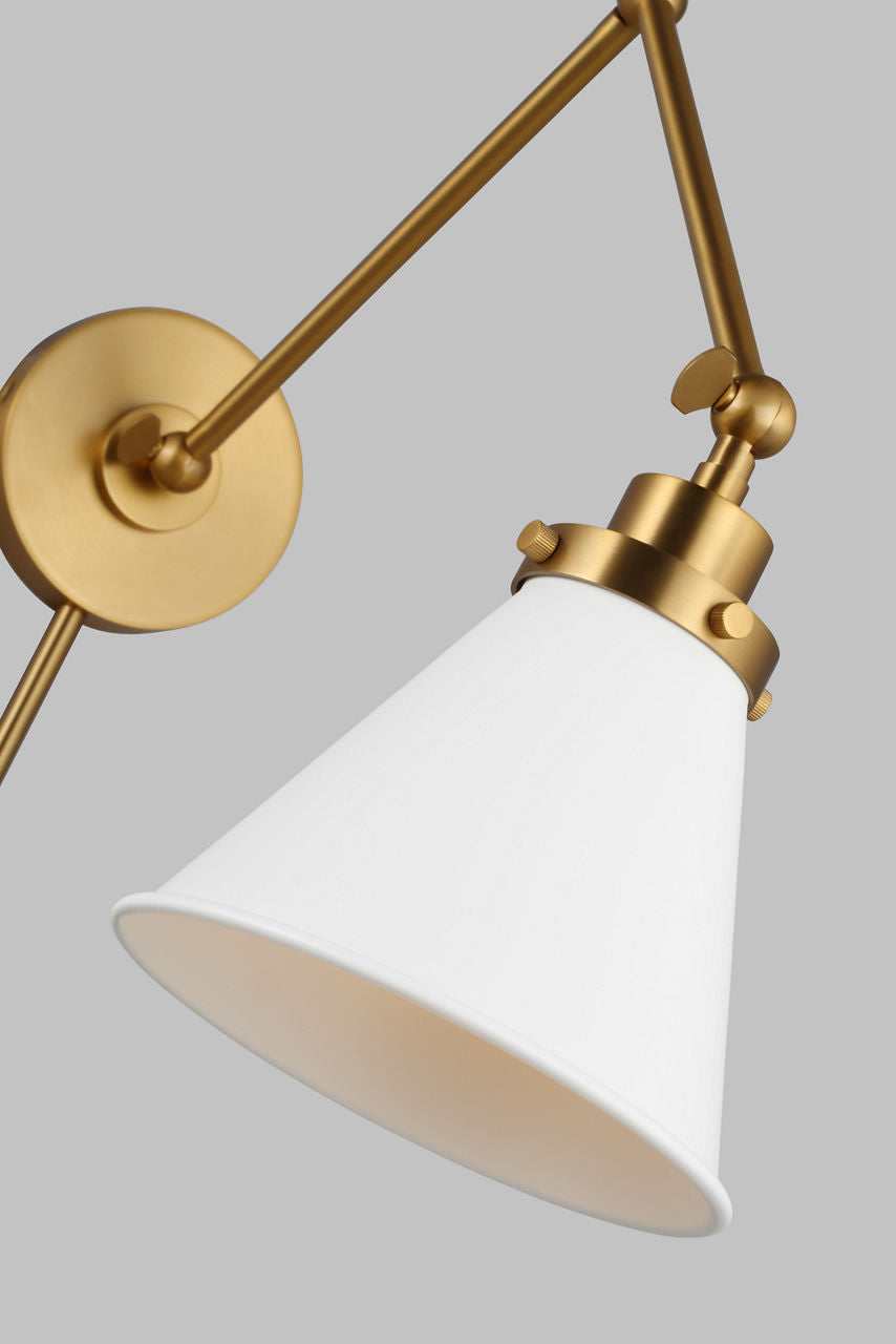 Wellfleet Two-Arm Cone Sconce