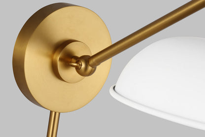 Wellfleet One-Arm Wide Sconce