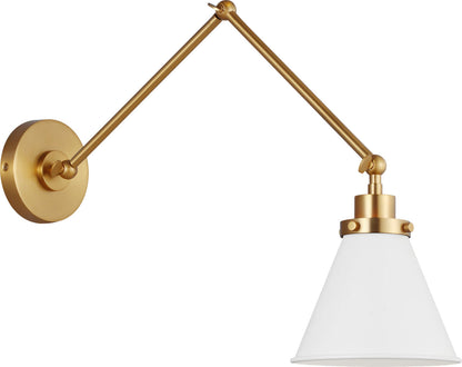 Wellfleet Two-Arm Cone Sconce