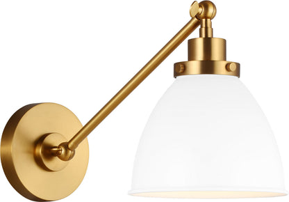 Wellfleet One-Arm Dome Sconce