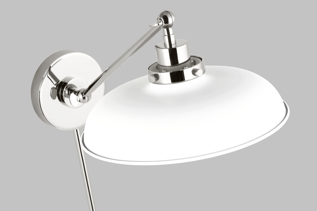 Wellfleet One-Arm Wide Sconce