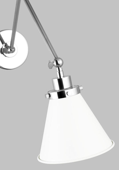 Wellfleet Two-Arm Cone Sconce