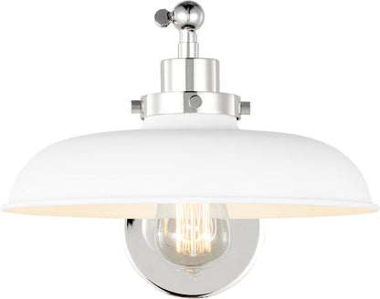 Wellfleet One-Arm Wide Sconce
