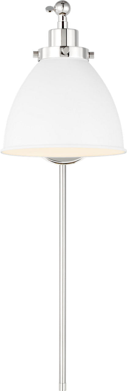 Wellfleet One-Arm Dome Sconce