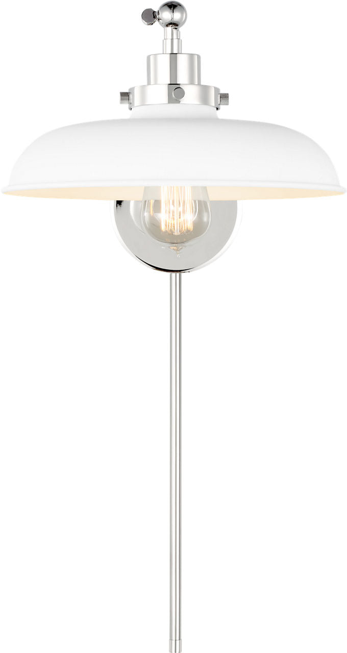Wellfleet One-Arm Wide Sconce