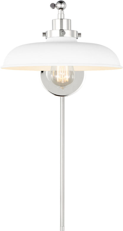 Wellfleet One-Arm Wide Sconce