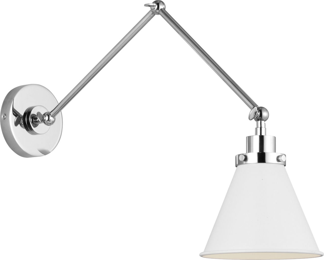 Wellfleet Two-Arm Cone Sconce