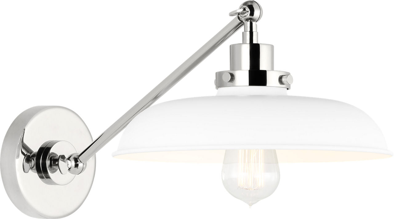 Wellfleet One-Arm Wide Sconce