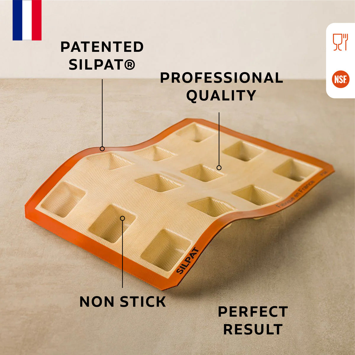 Silpat Perfect Brownie Mold