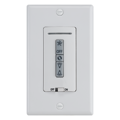 Universal Control 6-Speed with Dimmer and Reverse Hardwire Wall Control
