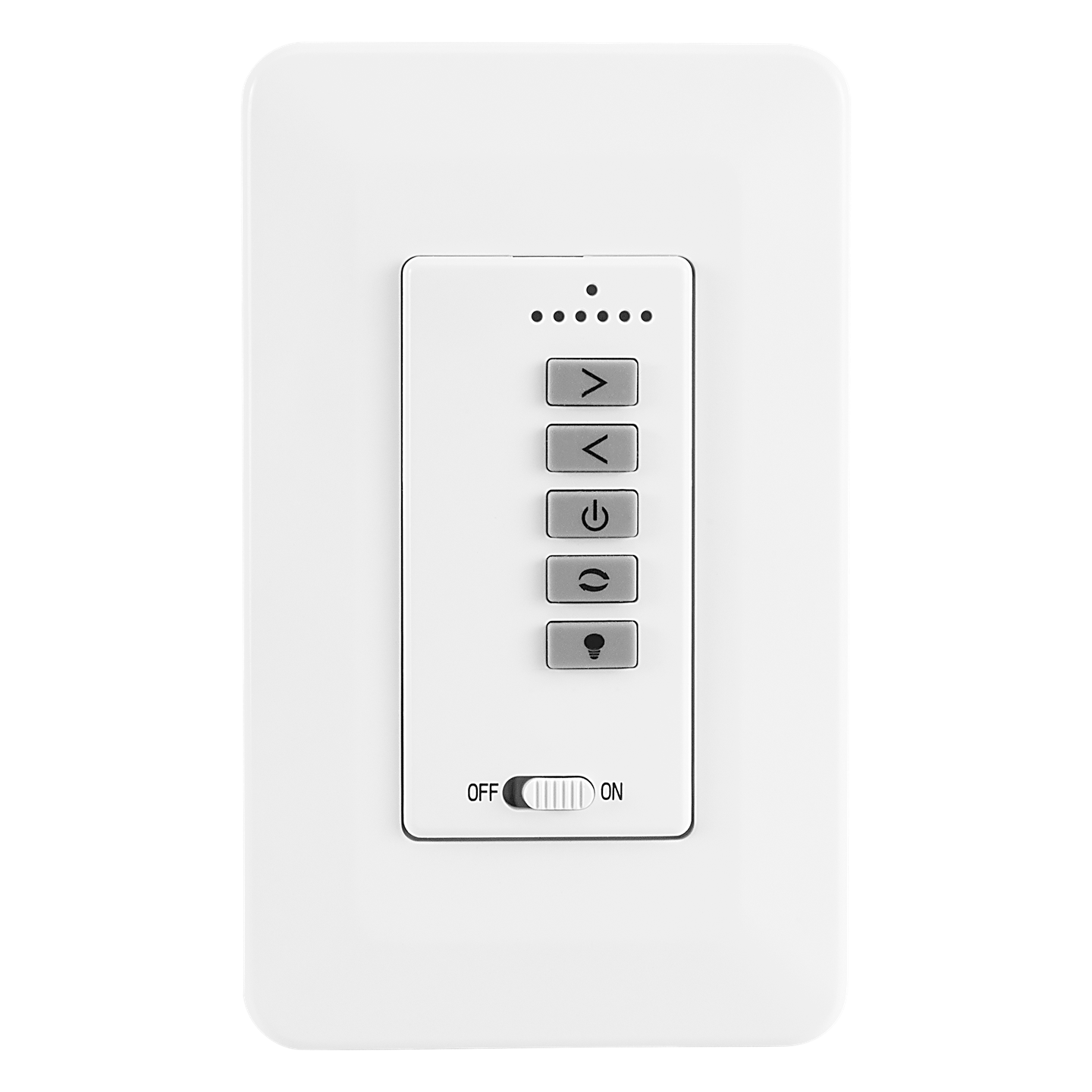 Universal Control 6-Speed Wall Control with LED Light Dimmer