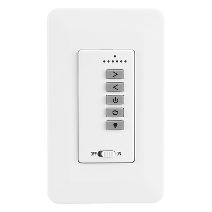 Universal Control 6-Speed Wall Control with LED Light Dimmer