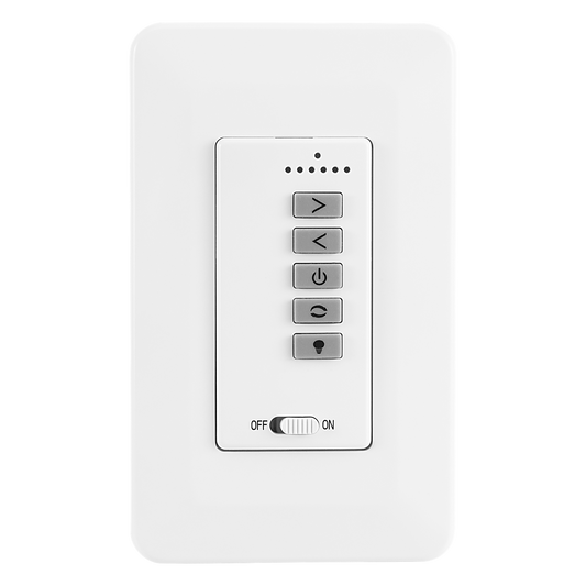 Universal Control 6-Speed Wall Control with LED Light Dimmer