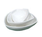 Yanco ML-509  9" Triangle Bowl | Kitchen  + Metal