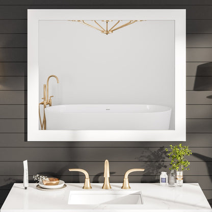 Eviva Sun Wooden Framed Mirror