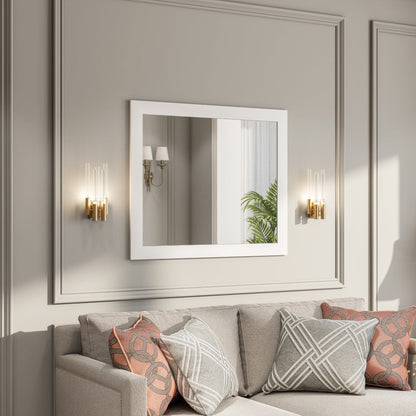 Eviva Sun Wooden Framed Mirror