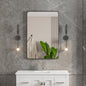 Eviva Harmony Black Metal Framed Mirror