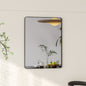 Eviva Harmony Black Metal Framed Mirror