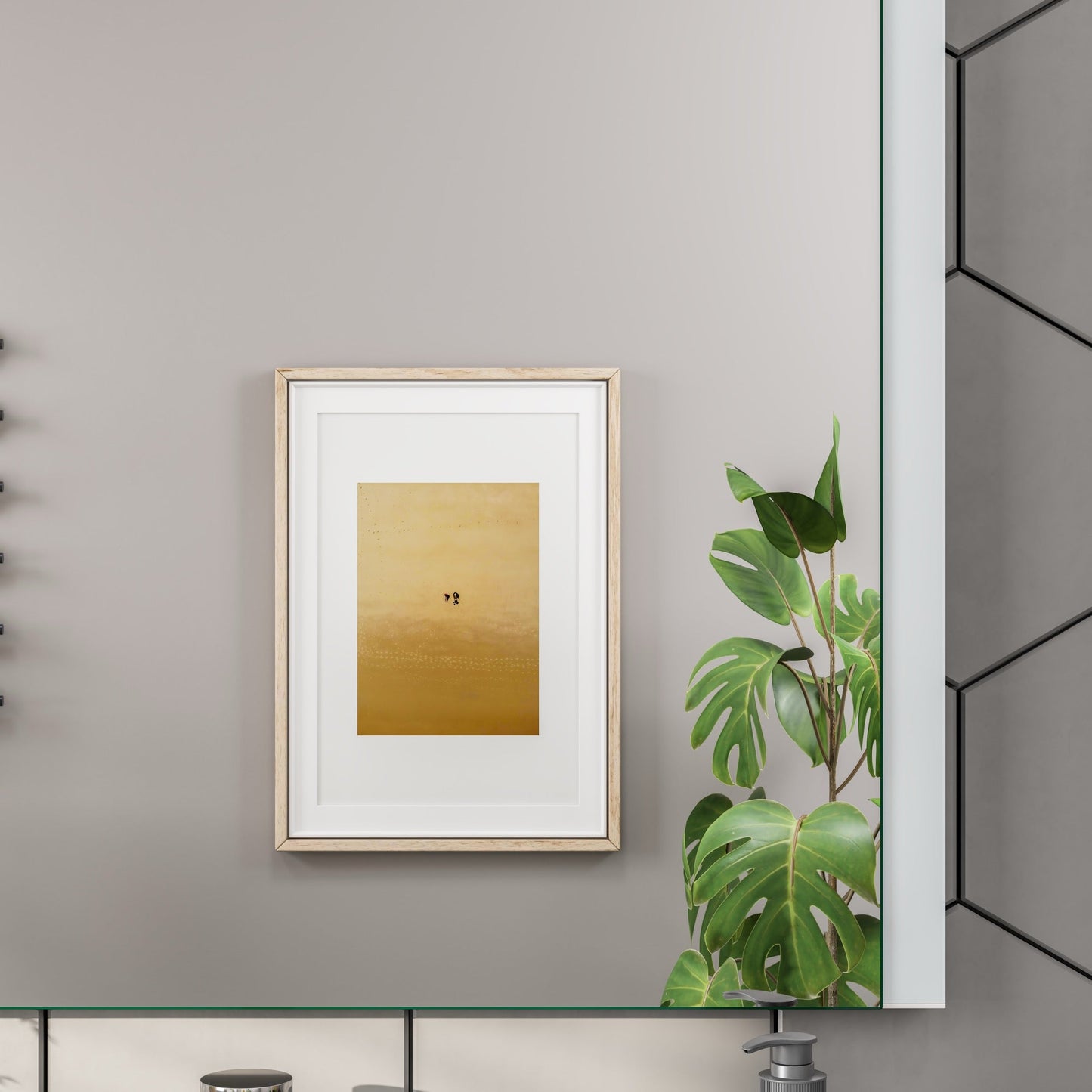 Eviva Lueza Frameless Mirror