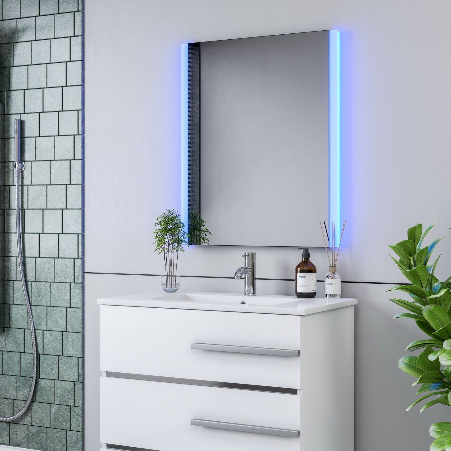 Eviva Lueza Frameless Mirror
