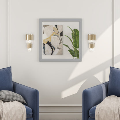 Eviva Aberdeen 72" x 30" Rectangular White Wooden Framed Mirror