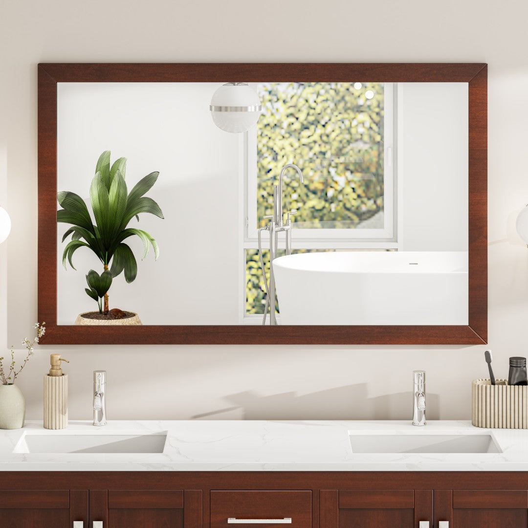 Eviva New York Wooden Framed Mirror