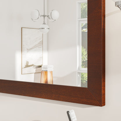 Eviva New York Wooden Framed Mirror