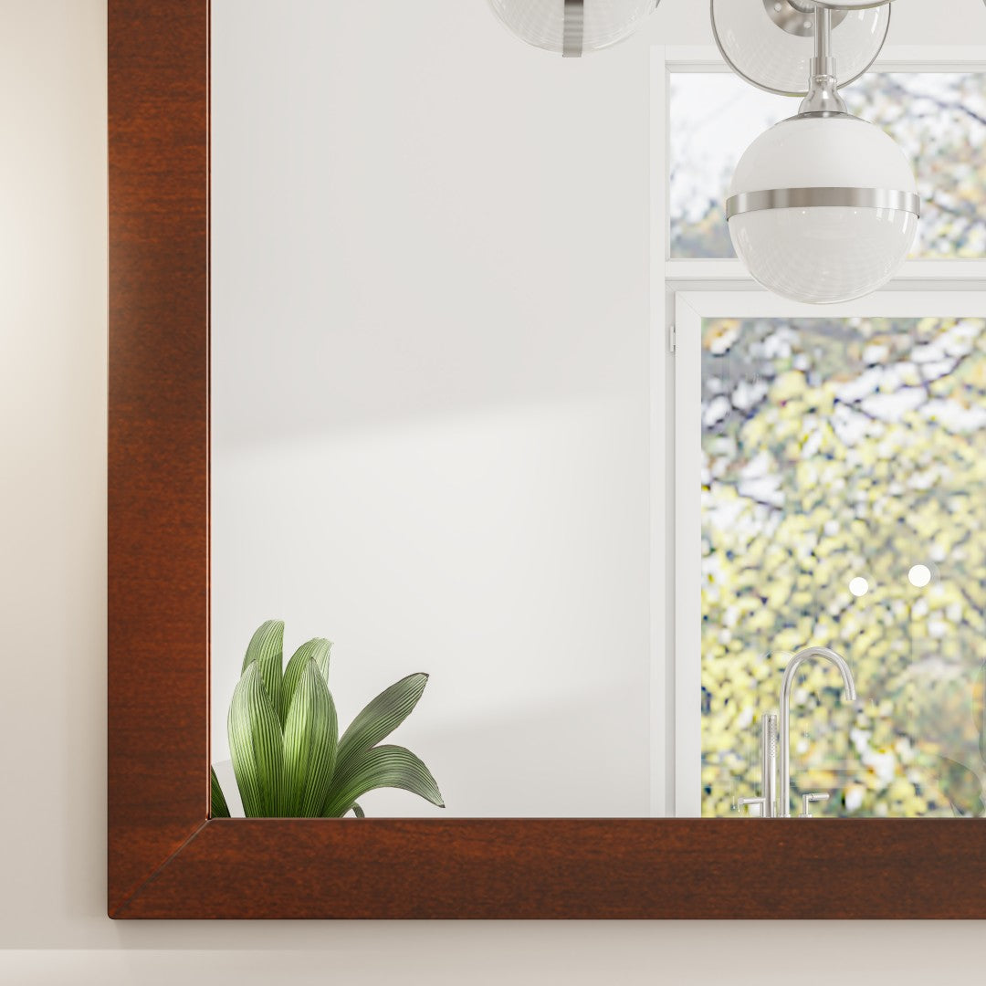 Eviva New York Wooden Framed Mirror