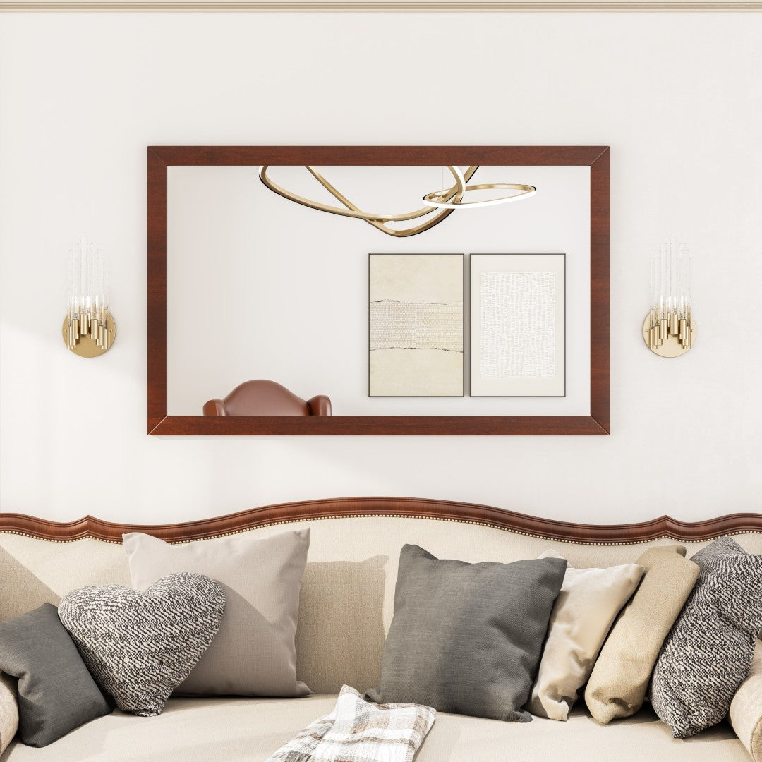 Eviva New York Wooden Framed Mirror