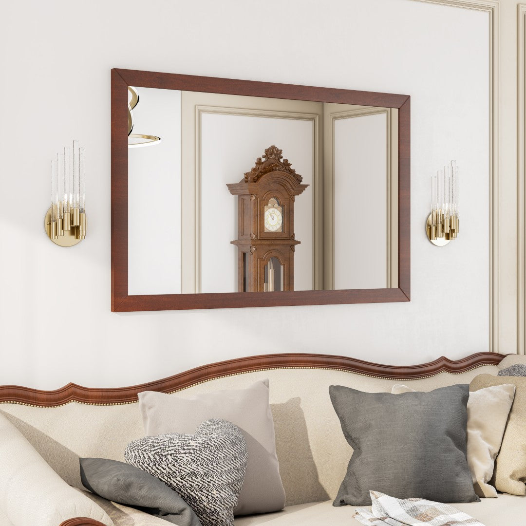 Eviva New York Wooden Framed Mirror