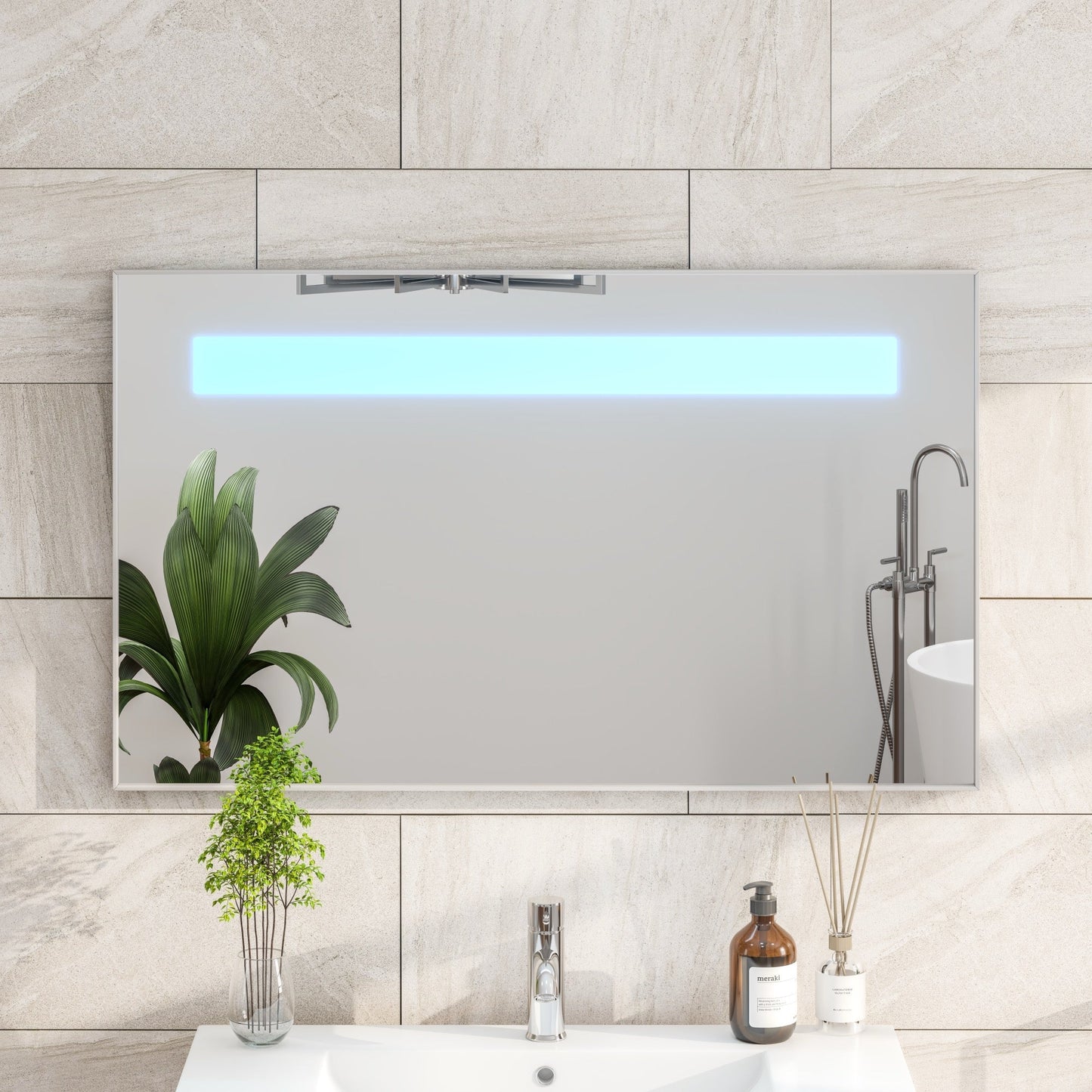 Eviva Lueza Frameless Mirror